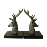 Bronze bookends