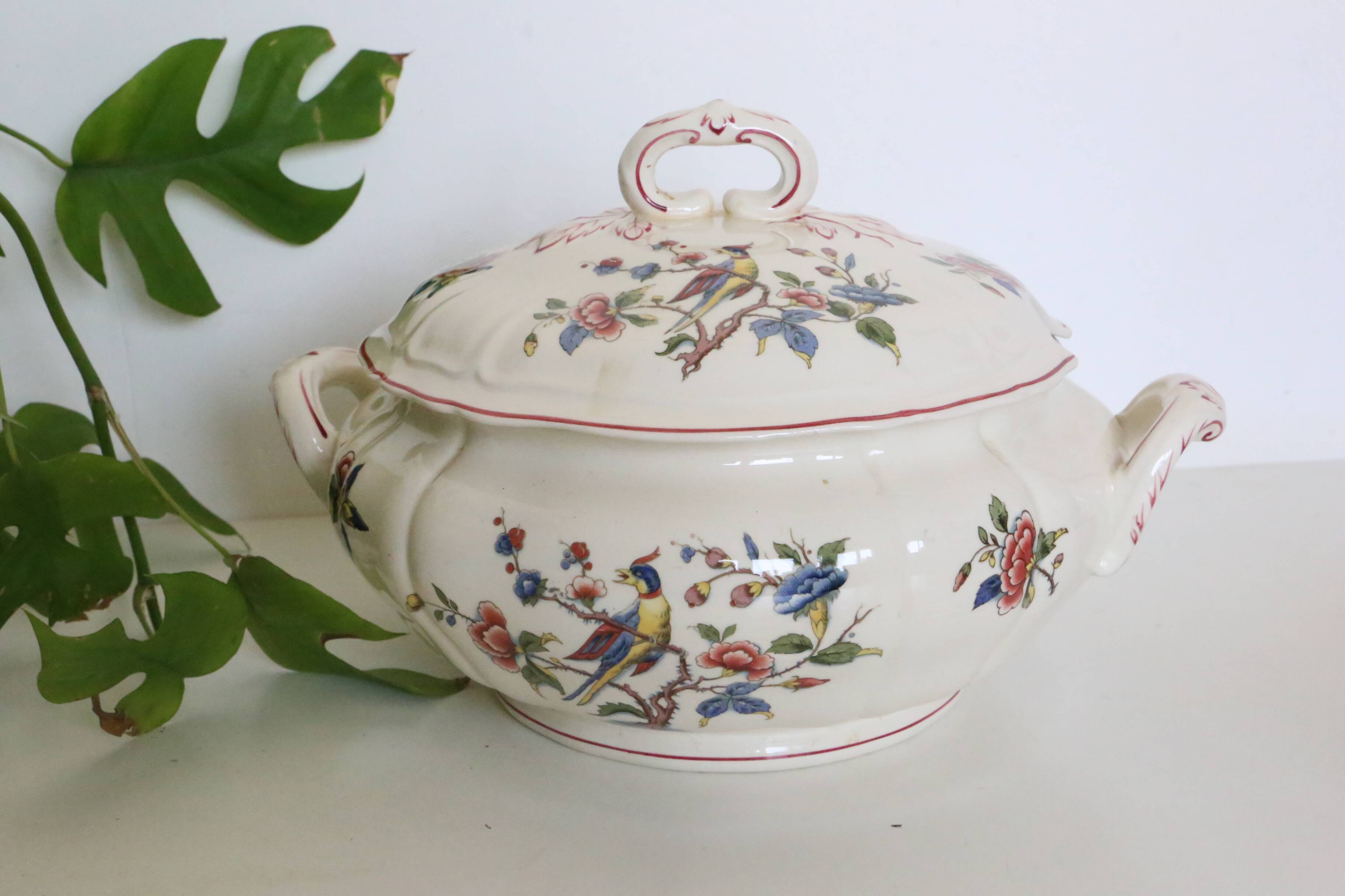 soup tureen, Phoenix service, Villeroy and Boch, vintage