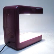 Lampe Isos bordeaux Giotto Stoppino Tronconi 1972