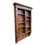 Antique oak wall shelf