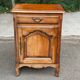 Commode vintage en bois massif chêne Louis XV du 19ème