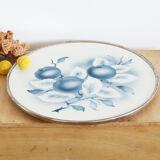 Round earthenware and metal trivets in the 30s or 40s