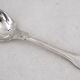 Ercuis Coquille 12 dessert spoons, silver-plated, 16.5 cm, excellent condition.