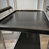 French Regency style metal serving trolley 1950