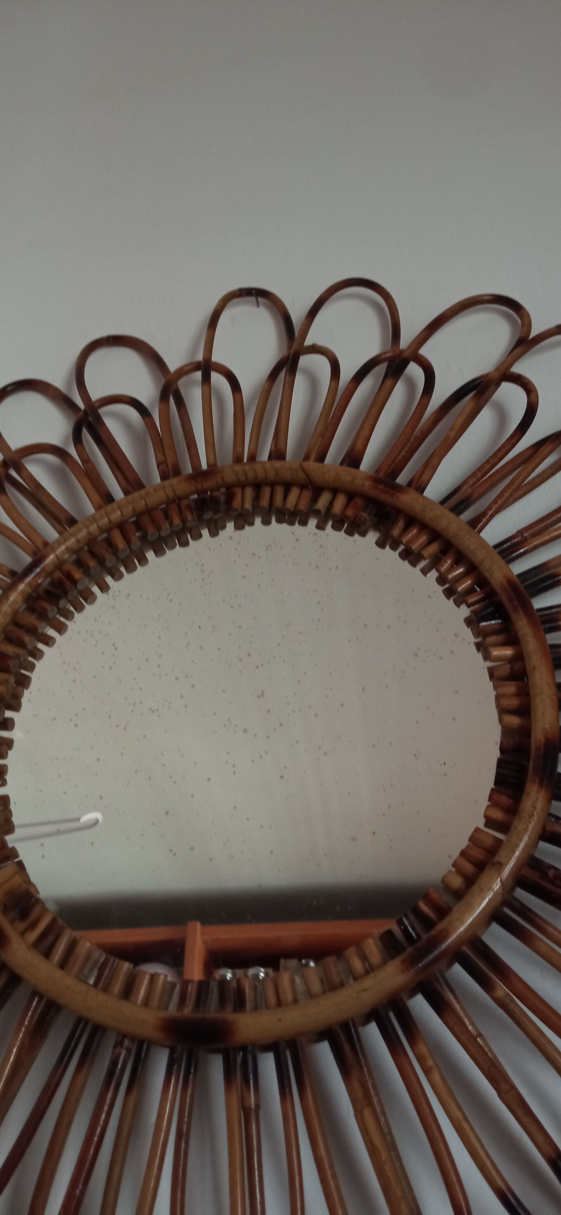 Bamboo mirror 60s