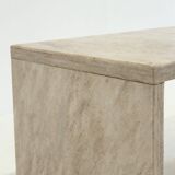 Italian marble palissandro coffee table or side table