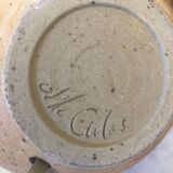 Vintage sandstone lamp foot