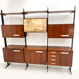 Mid centuryitalian free standing wall unit, 1960s