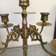 Brass chandelier 5 fires