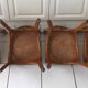 4 chaises bistrot années 50 type Baumann