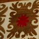 Vintage Turkish hand-knotted rug 108x131 cm