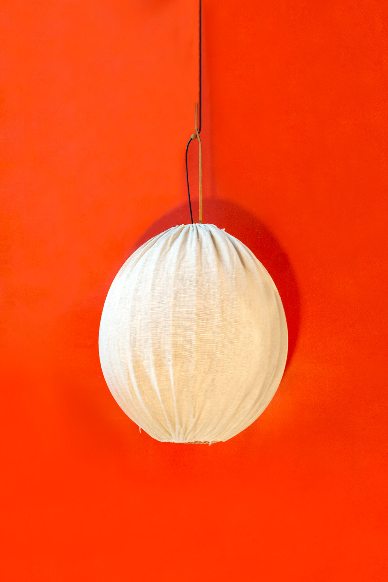 Danish fabric lamp 50s