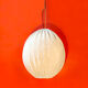 Danish fabric lamp 50s