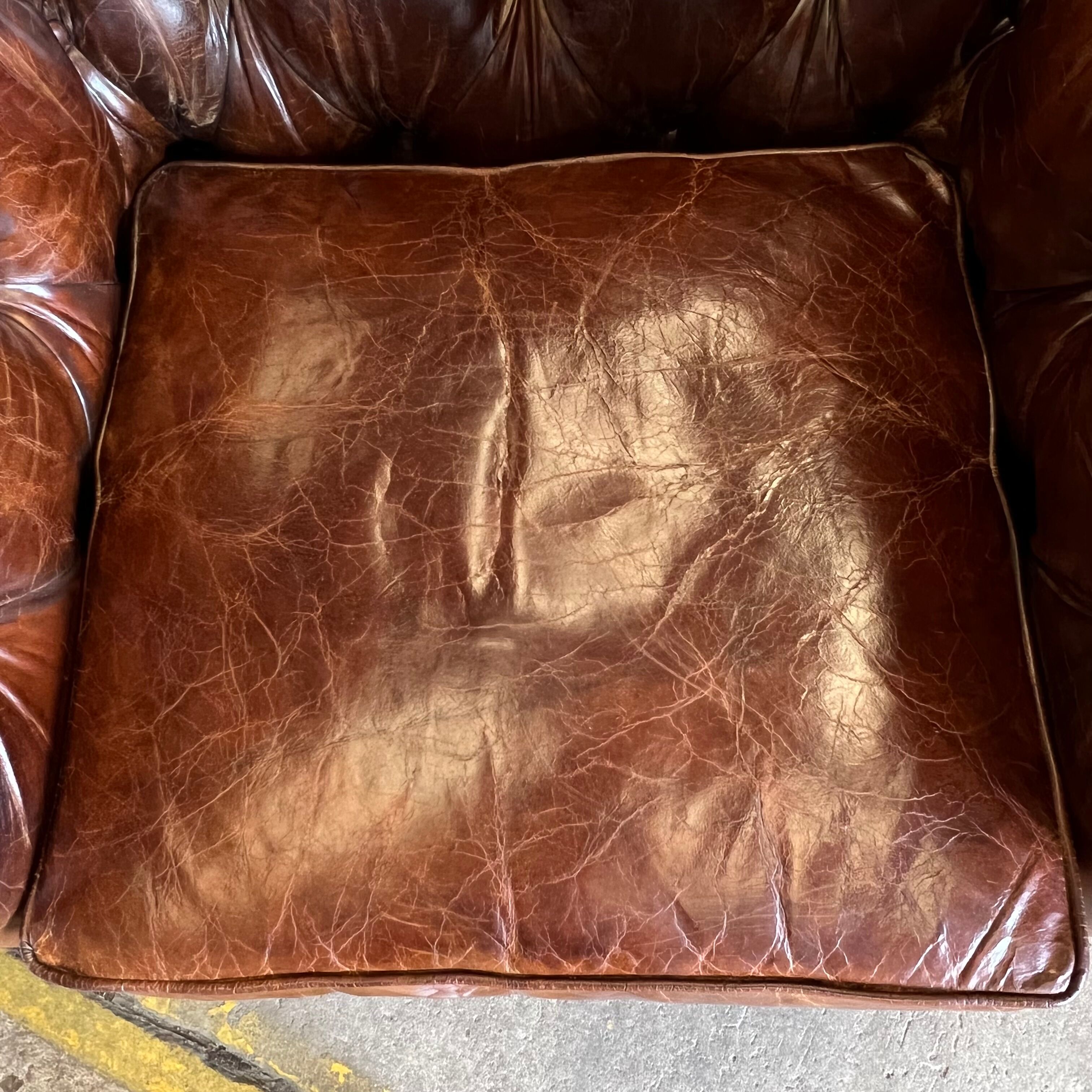 Chesterfield armchair