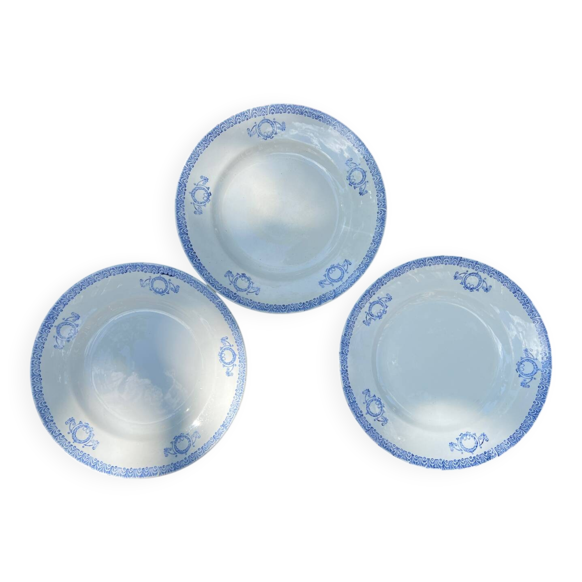 Saint Amand ironstone plates