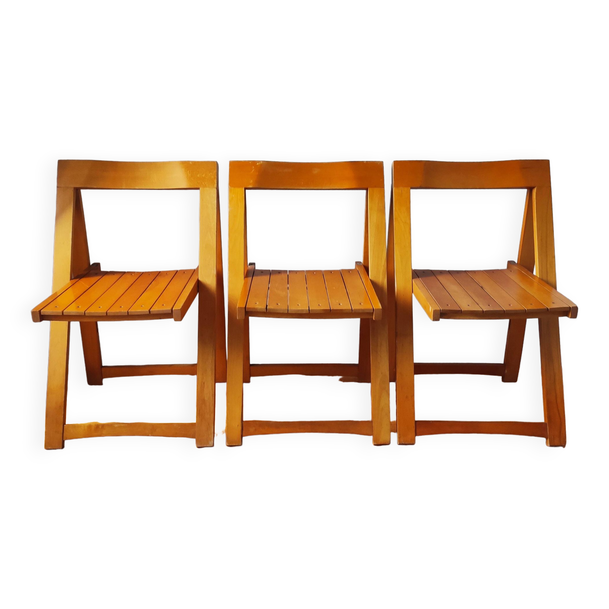 Vintage folding chairs