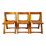 Vintage folding chairs