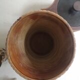 Large ceramic vase signed marius bessone vallauris 1950