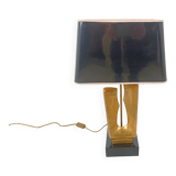 Lampe de table vintage en laiton, 1970