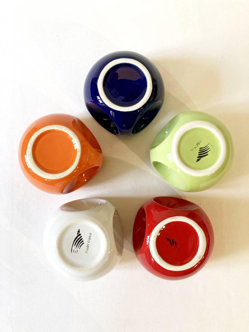 5 Pradel France Mugs