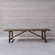 Antique French Large Oak Dining Table