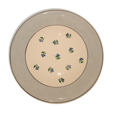 Plat terre de fer Digoin Sarreguemines