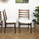 Set of 2 vintage Scandinavian chairs