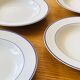 Hollow plates in Italian porcelain Tognana