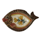 Henriot Quimper fish-shaped bowl