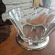 Vintage 70's glass caviar serving bowl