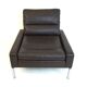 Fauteuil en cuir Wilkhahn Série 800 par Hans Peter Piel