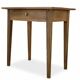 Small rustic walnut table/desk – 19th century