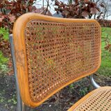 Suite of 4 vintage Chairs model Cesca designed by Marcel Breuer Design