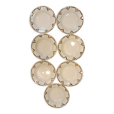 7 hollow plates Salins-Les-Bains