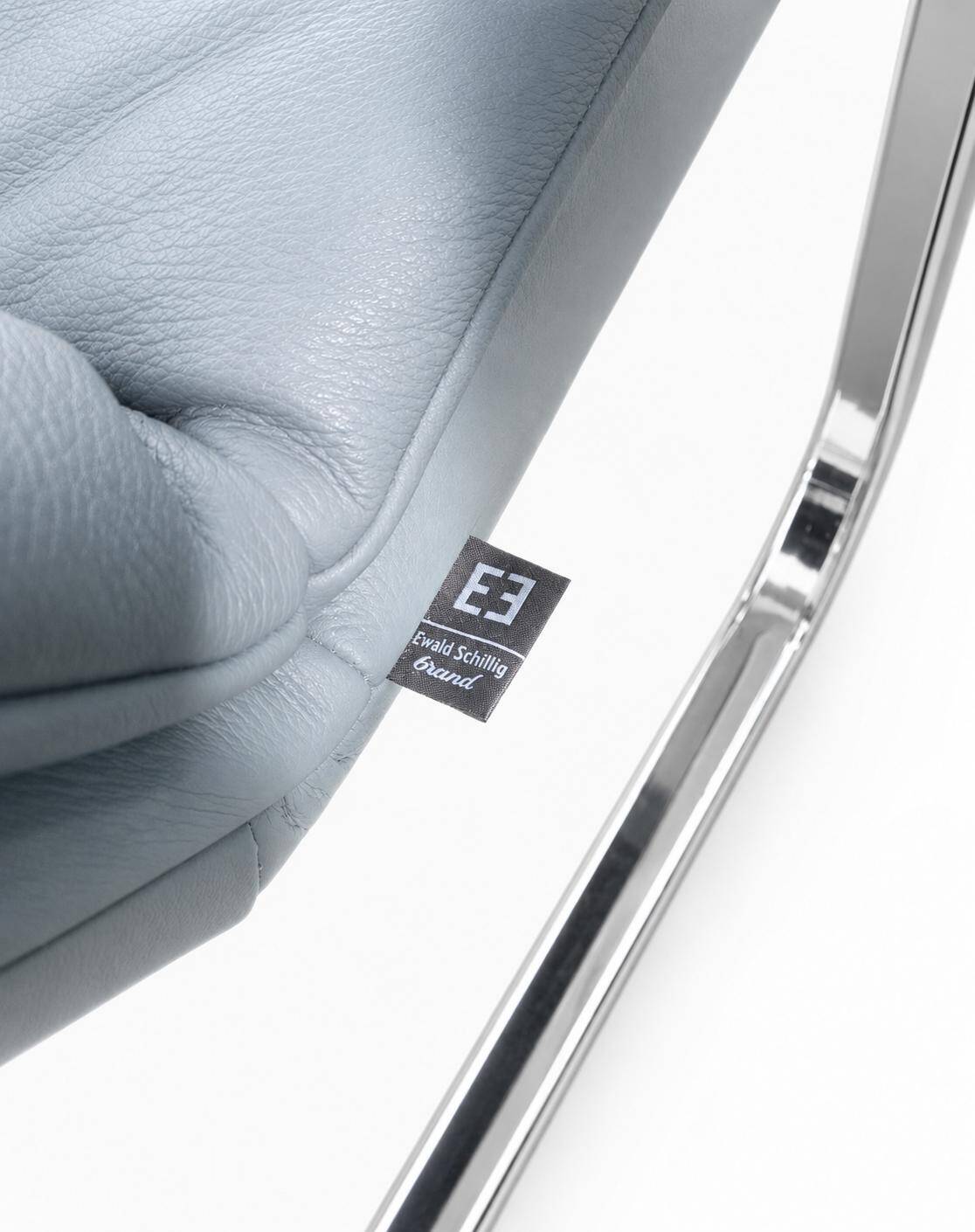 Vita Lounger in Leather from Ewald Schillig, 2010s
