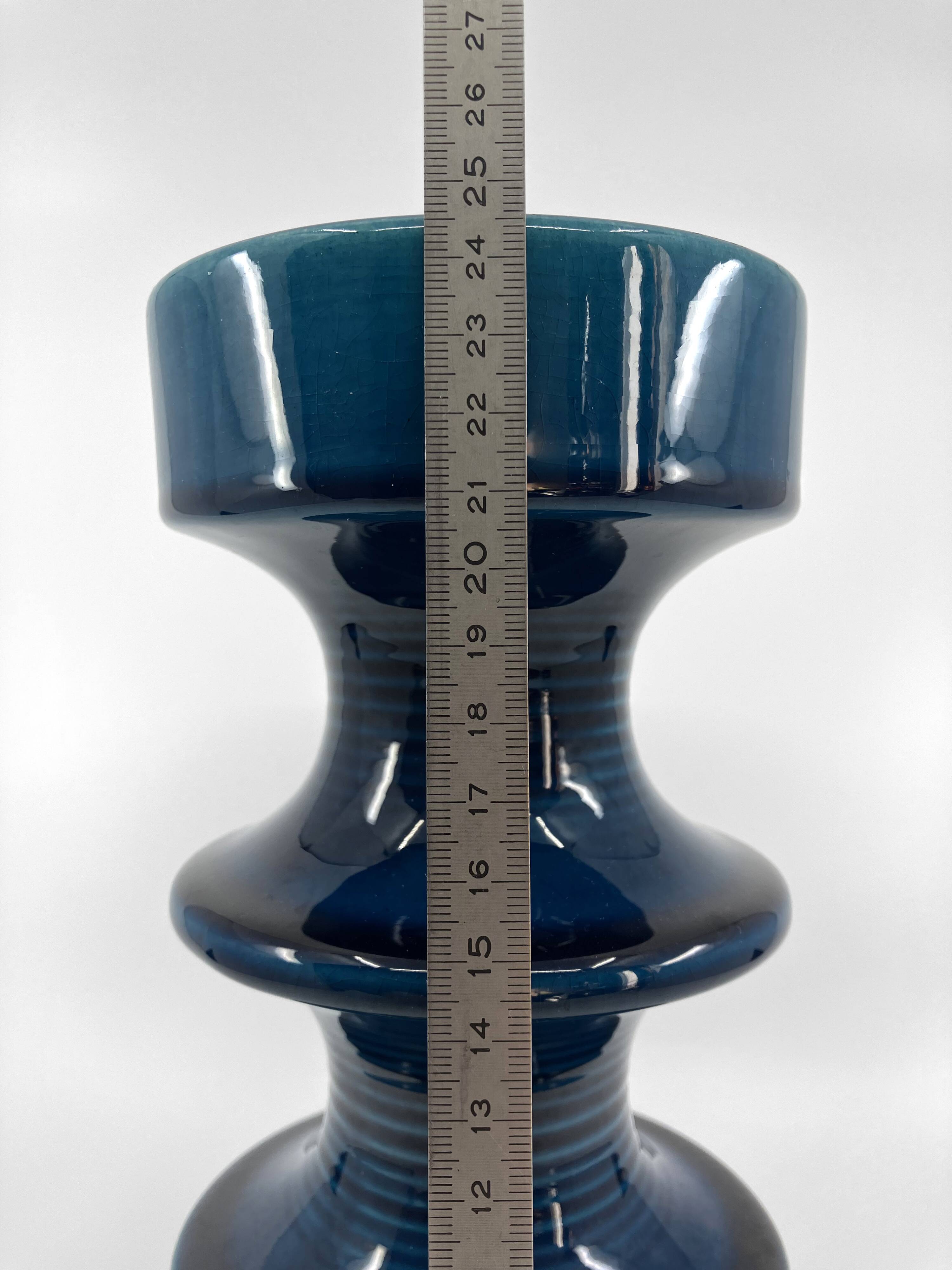 Large Steuler ceramic candle holder • Design Cari Zalloni • Circa 60-70