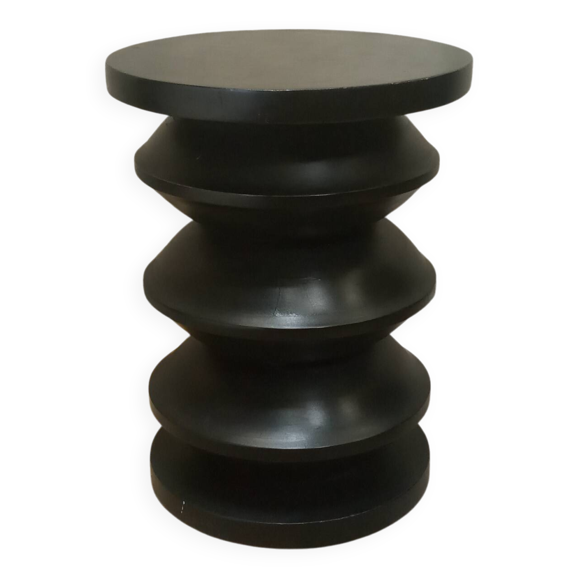 Tabouret en bois massif