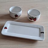 Jam tray and cups
