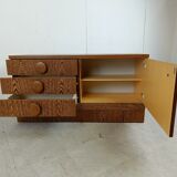 Set of brutalist cabinets, 1970s