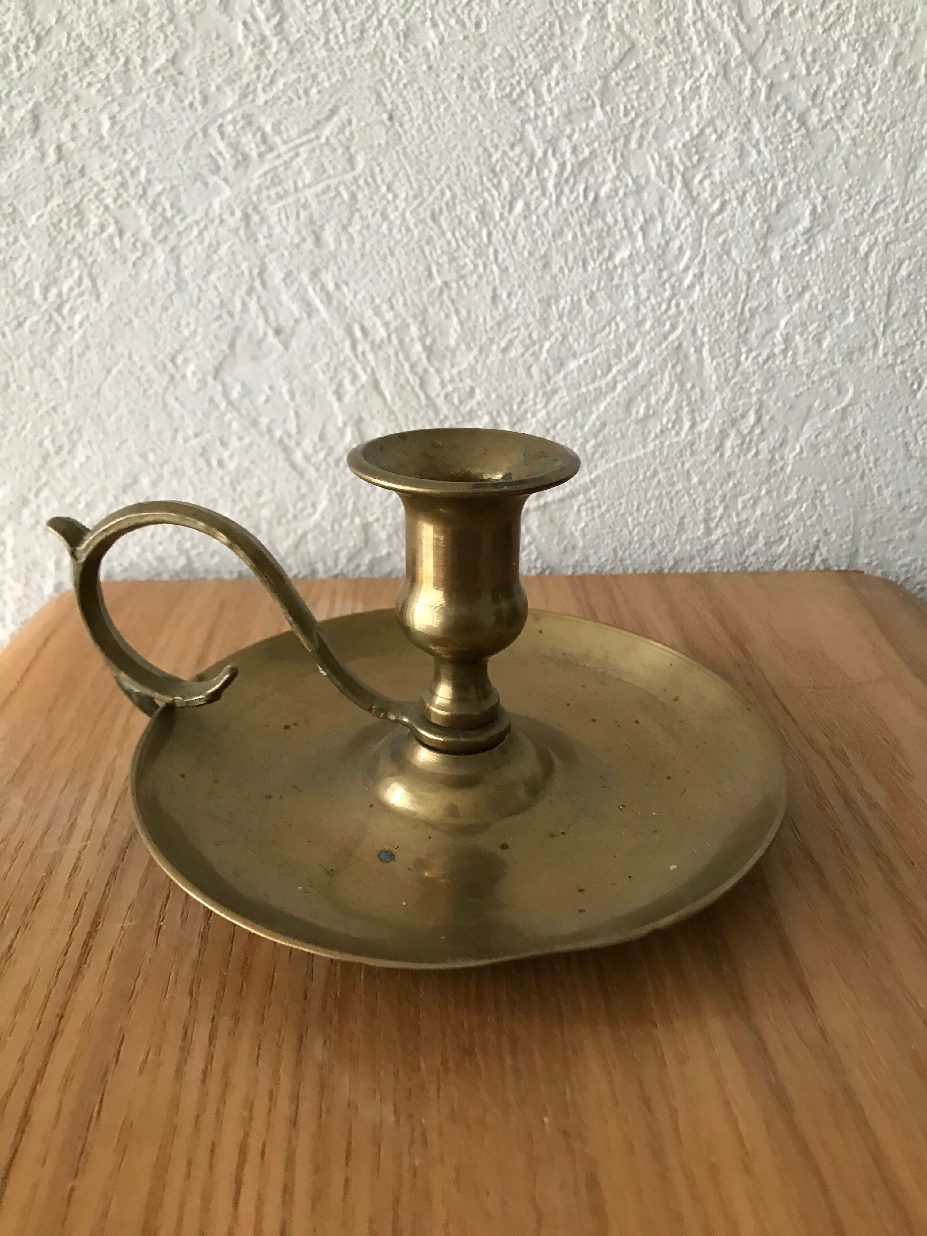 Brass candlestick