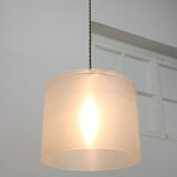 Italian vintage plexiglass pendant lamp, 80s
