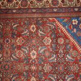 Hand made antique Persian Mahal rug 274cm x 359cm 1900s - 1B212