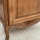 Louis XV solid oak boarding school wardrobe with rod