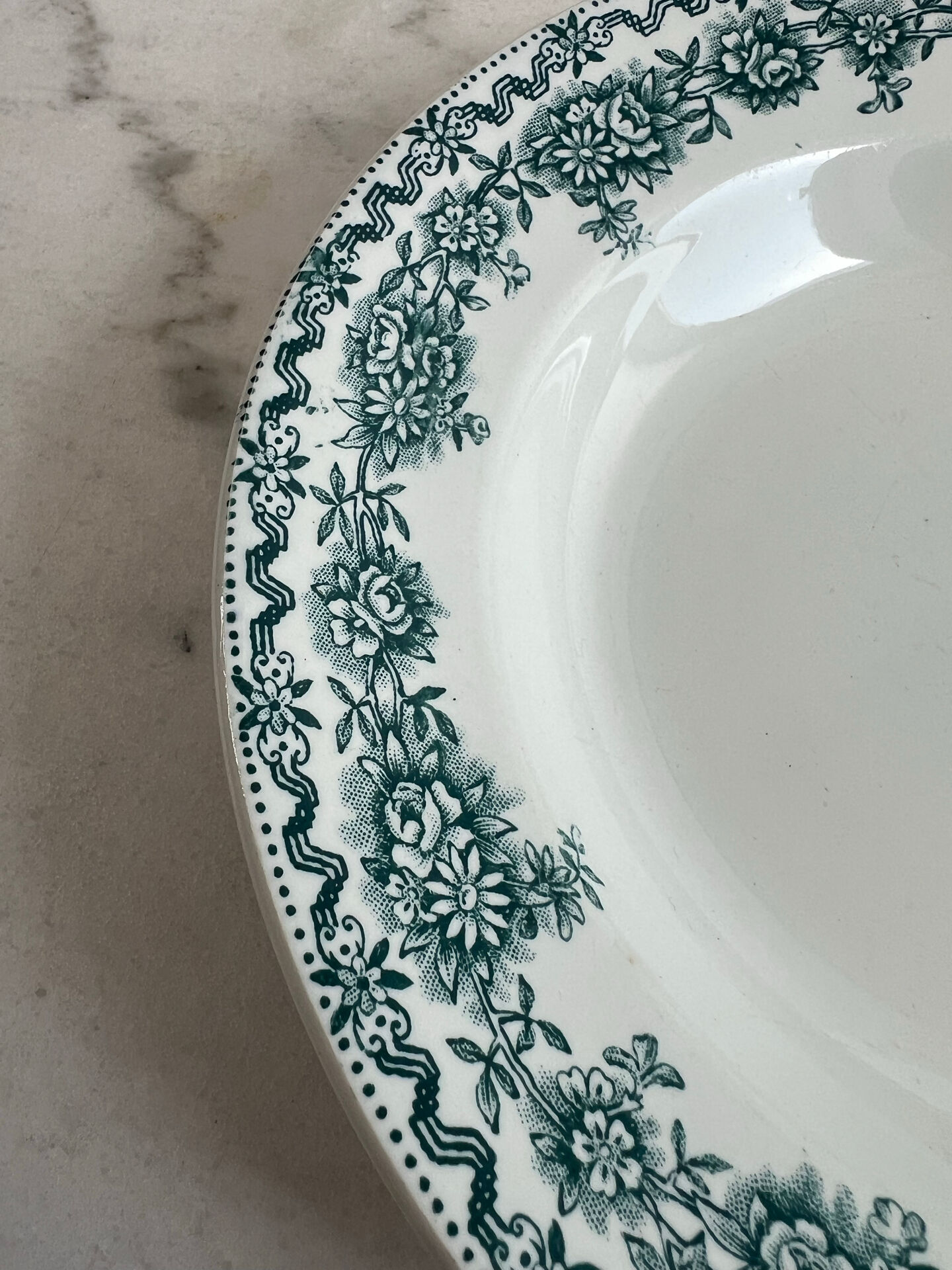 8 assiettes creuses Saint Amand collection Argenton