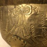 Brass planter