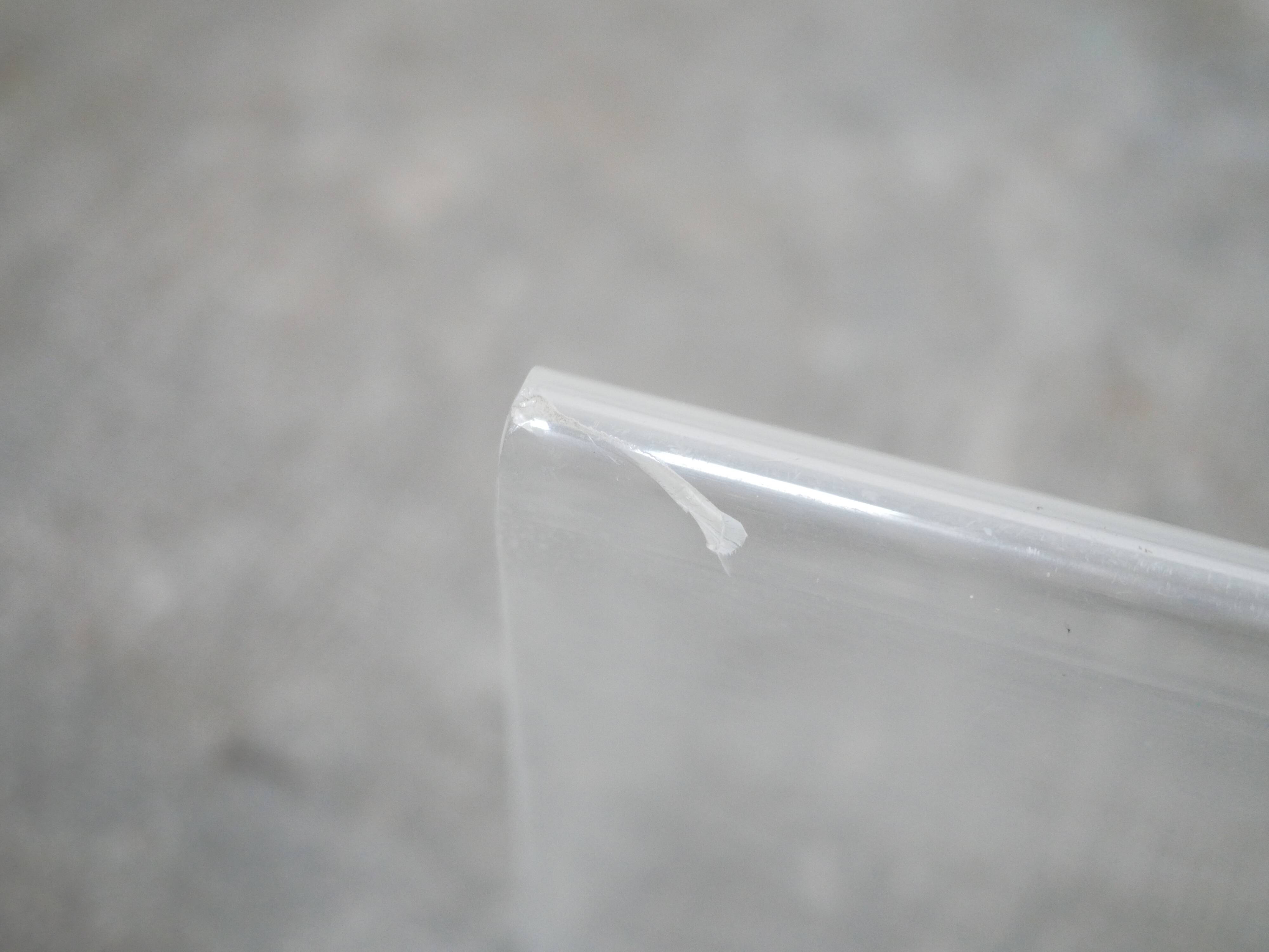 Vintage Plexiglas magazine holder