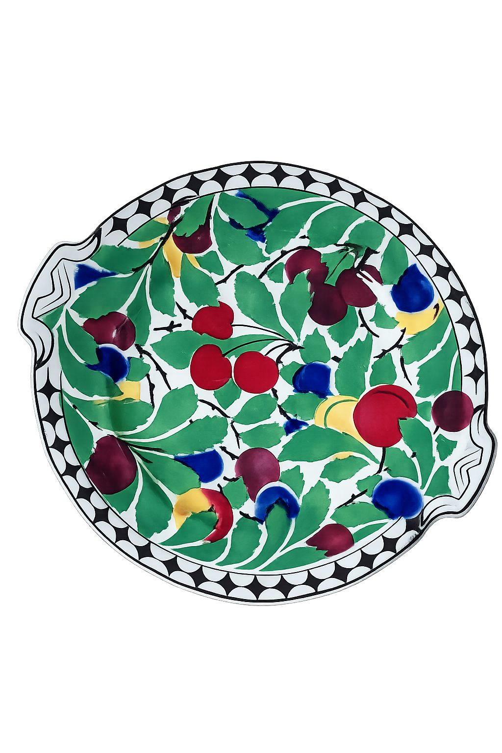 Serving dish Villeroy & Boch Mettlach – fruit decoration – 1920s/30s