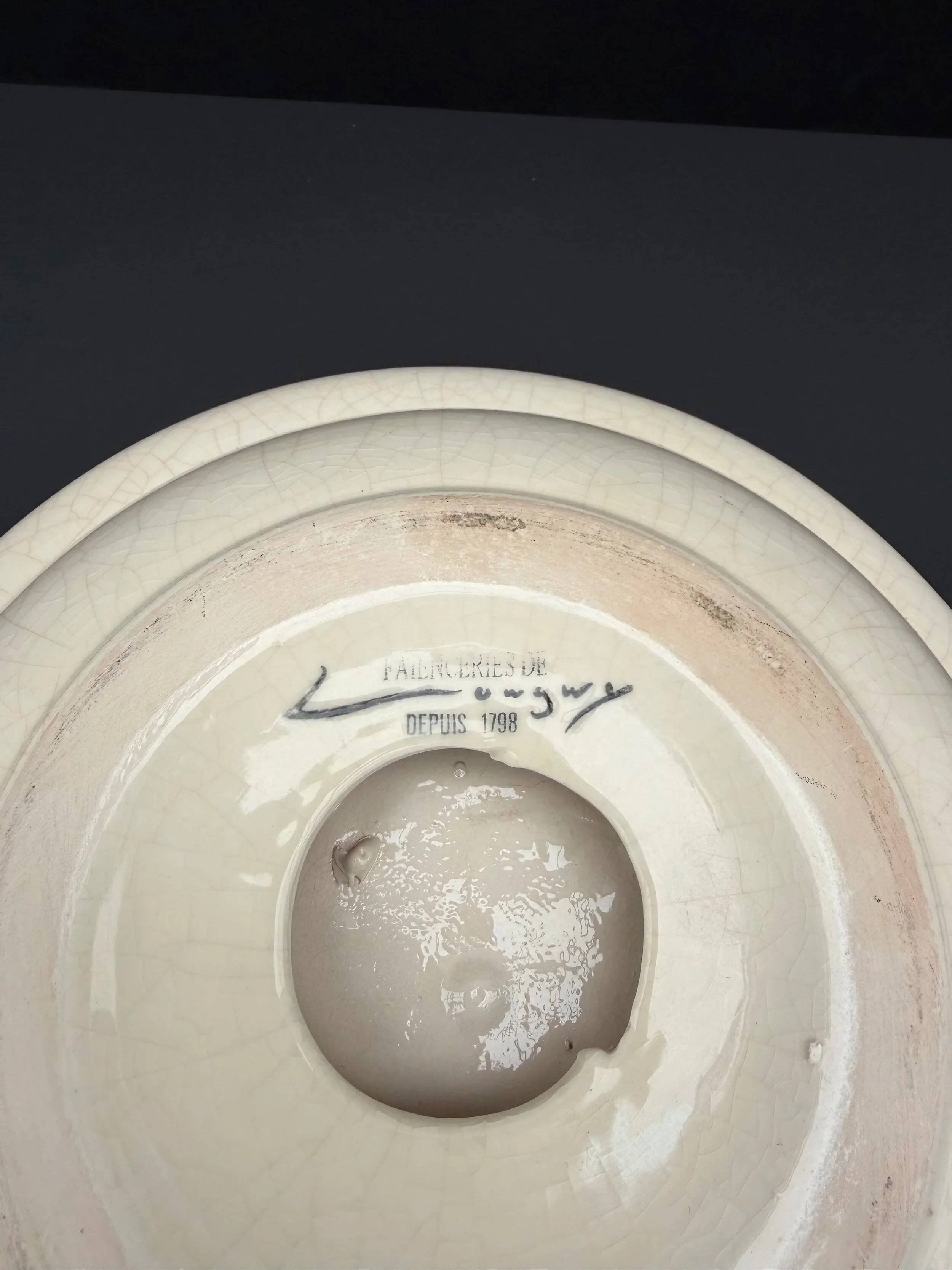 Ashtray Émaux de Longwy, France 1980