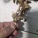 Applique miroir style Louis XV 