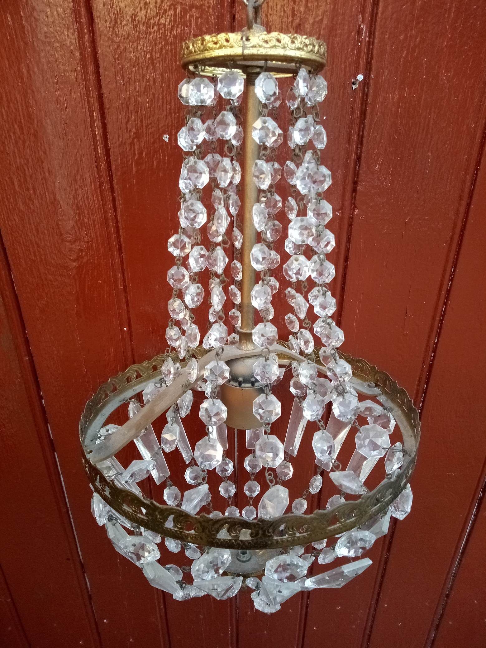 Hot air balloon suspension